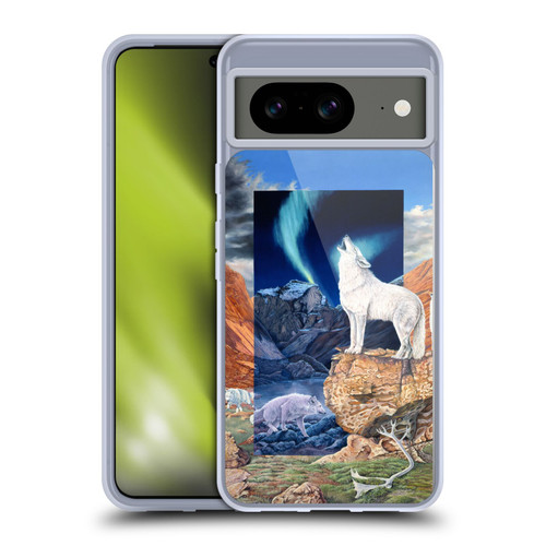 Graeme Stevenson Wildlife Wolves 3 Soft Gel Case for Google Pixel 8