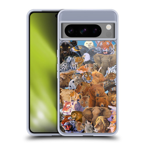 Graeme Stevenson Wildlife Animals Soft Gel Case for Google Pixel 8 Pro