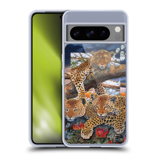 Graeme Stevenson Wildlife Leopard Soft Gel Case for Google Pixel 8 Pro