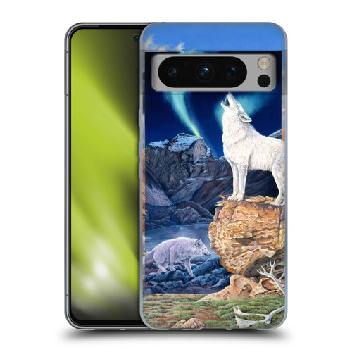 Graeme Stevenson Wildlife Wolves 3 Soft Gel Case for Google Pixel 8 Pro