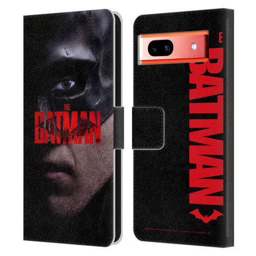 The Batman Posters Close Up Leather Book Wallet Case Cover For Google Pixel 7a