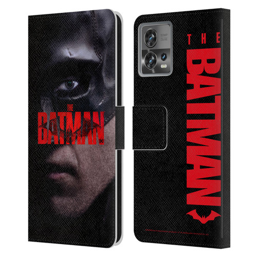 The Batman Posters Close Up Leather Book Wallet Case Cover For Motorola Moto Edge 30 Fusion