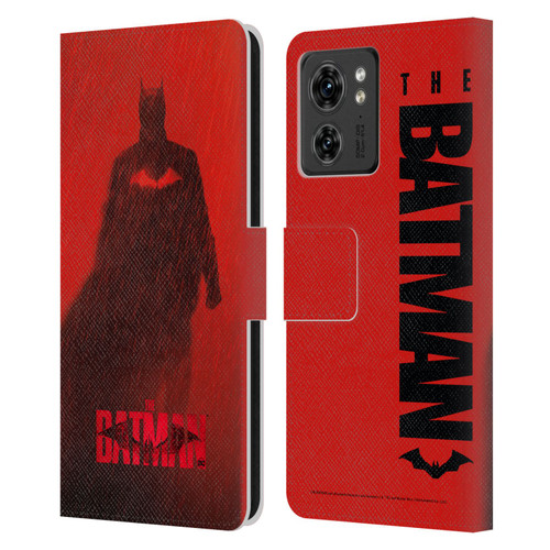 The Batman Posters Red Rain Leather Book Wallet Case Cover For Motorola Moto Edge 40