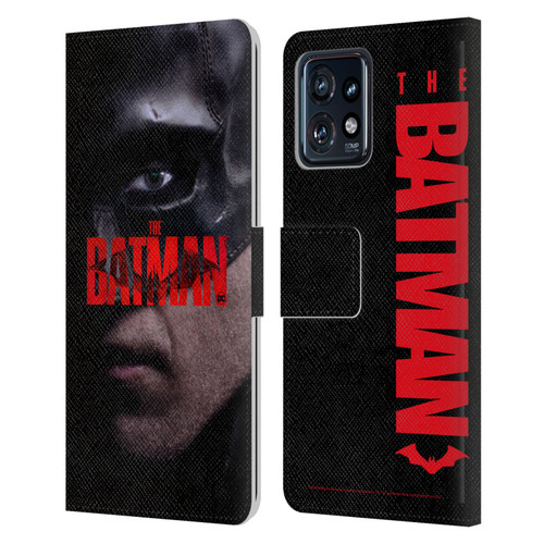 The Batman Posters Close Up Leather Book Wallet Case Cover For Motorola Moto Edge 40 Pro