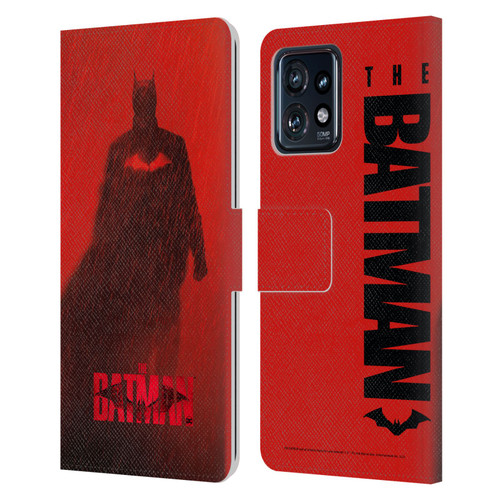 The Batman Posters Red Rain Leather Book Wallet Case Cover For Motorola Moto Edge 40 Pro