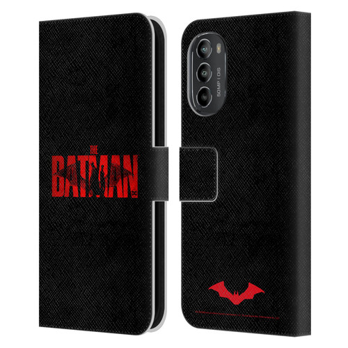 The Batman Posters Logo Leather Book Wallet Case Cover For Motorola Moto G82 5G