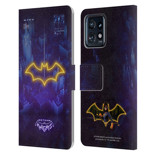 Gotham Knights Character Art Batgirl Leather Book Wallet Case Cover For Motorola Moto Edge 40 Pro