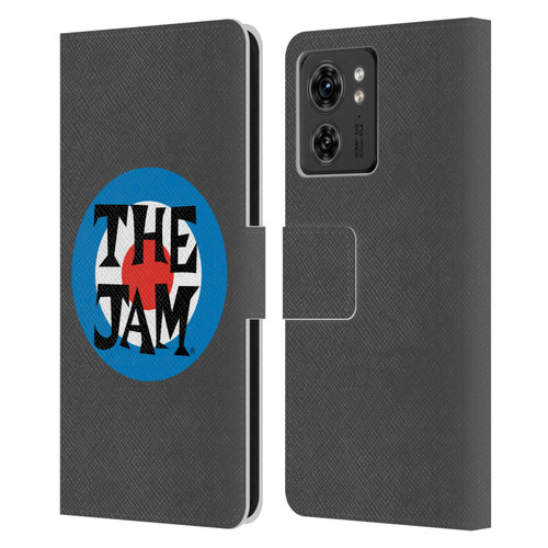 The Jam Key Art Target Logo Leather Book Wallet Case Cover For Motorola Moto Edge 40