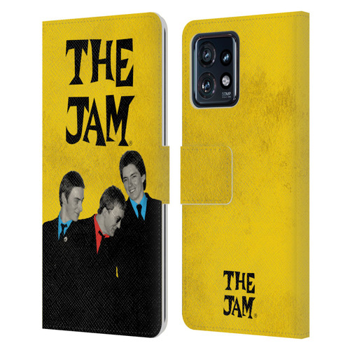 The Jam Key Art In The City Retro Leather Book Wallet Case Cover For Motorola Moto Edge 40 Pro