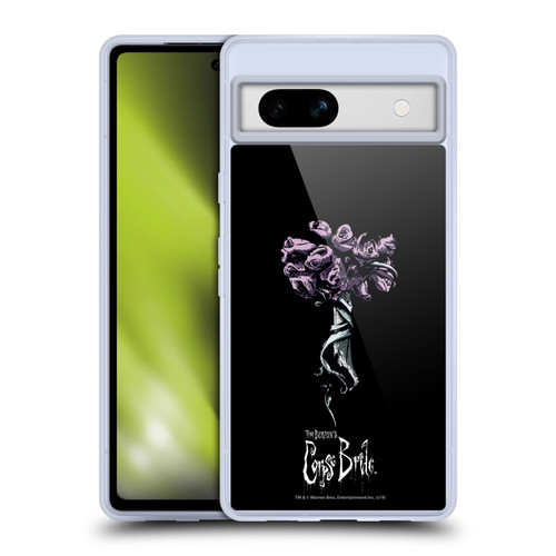 Corpse Bride Key Art Bouquet Soft Gel Case for Google Pixel 7a