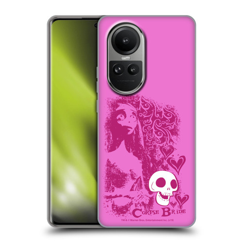 Corpse Bride Key Art Pink Distressed Look Soft Gel Case for OPPO Reno10 5G / Reno10 Pro 5G