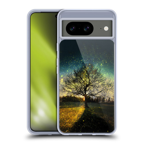 Patrik Lovrin Dreams Vs Reality Magical Fireflies Dreamy Soft Gel Case for Google Pixel 8