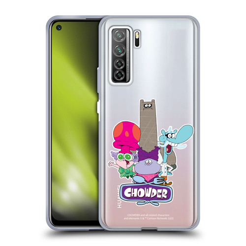 Chowder: Animated Series Graphics Character Art Soft Gel Case for Huawei Nova 7 SE/P40 Lite 5G