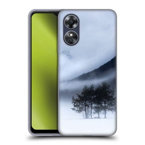 Patrik Lovrin Magical Foggy Landscape Fog, Mountains And A Tree Soft Gel Case for OPPO A17