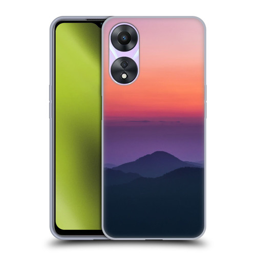 Patrik Lovrin Magical Sunsets Layers Soft Gel Case for OPPO A78 5G