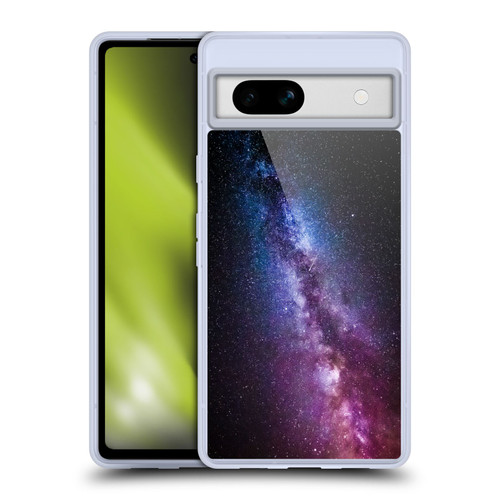 Patrik Lovrin Night Sky Milky Way Bright Colors Soft Gel Case for Google Pixel 7a