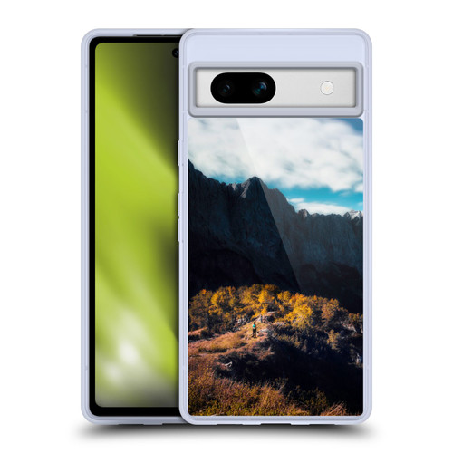 Patrik Lovrin Wanderlust In Awe Of The Mountains Soft Gel Case for Google Pixel 7a