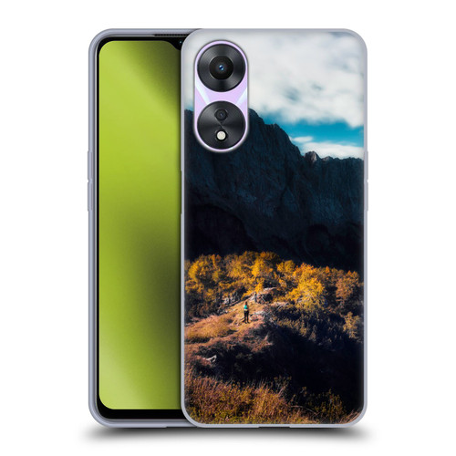 Patrik Lovrin Wanderlust In Awe Of The Mountains Soft Gel Case for OPPO A78 5G