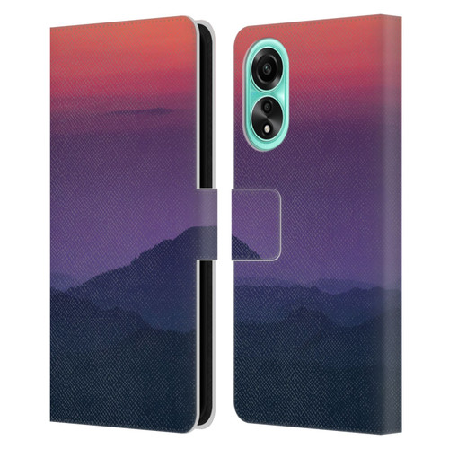 Patrik Lovrin Magical Sunsets Layers Leather Book Wallet Case Cover For OPPO A78 4G