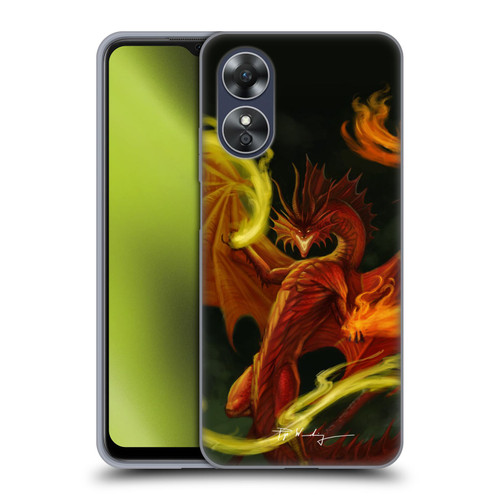 Piya Wannachaiwong Dragons Of Fire Magical Soft Gel Case for OPPO A17