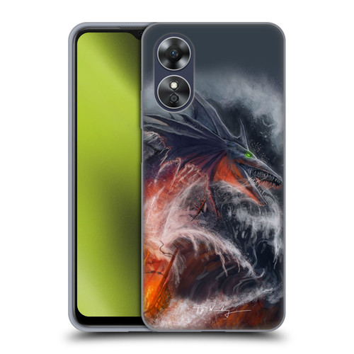 Piya Wannachaiwong Dragons Of Sea And Storms Sea Fire Dragon Soft Gel Case for OPPO A17