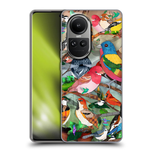 Suzan Lind Birds Medley 2 Soft Gel Case for OPPO Reno10 5G / Reno10 Pro 5G