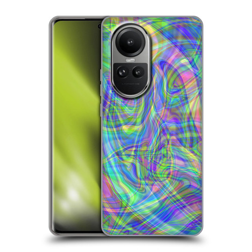 Suzan Lind Colours & Patterns Iridescent Abstract Soft Gel Case for OPPO Reno10 5G / Reno10 Pro 5G