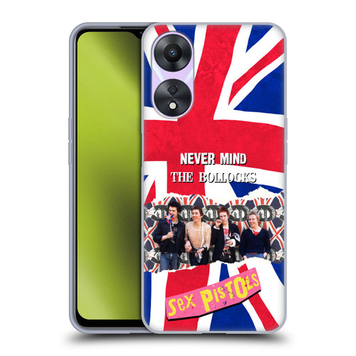 Sex Pistols Band Art Group Photo Soft Gel Case for OPPO A78 5G