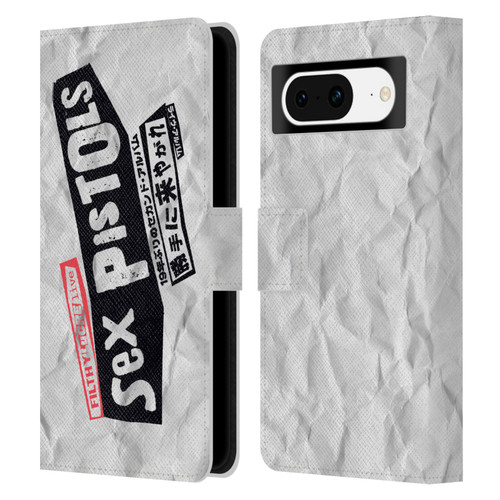 Sex Pistols Band Art Filthy Lucre Live Leather Book Wallet Case Cover For Google Pixel 8