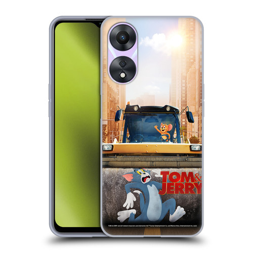 Tom And Jerry Movie (2021) Graphics Rolling Soft Gel Case for OPPO A78 5G