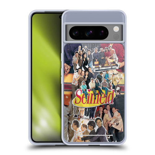 Seinfeld Graphics Collage Soft Gel Case for Google Pixel 8 Pro