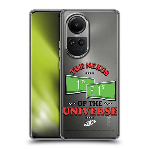 Seinfeld Graphics Nexus Of The Universe Soft Gel Case for OPPO Reno10 5G / Reno10 Pro 5G