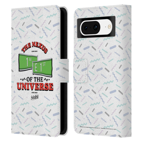 Seinfeld Graphics Nexus Of The Universe Leather Book Wallet Case Cover For Google Pixel 8