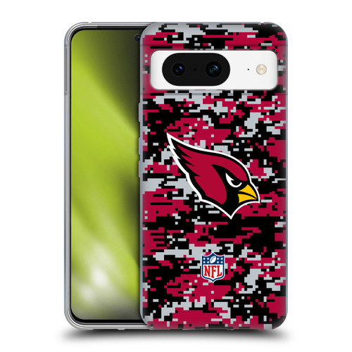 NFL Arizona Cardinals Graphics Digital Camouflage Soft Gel Case for Google Pixel 8