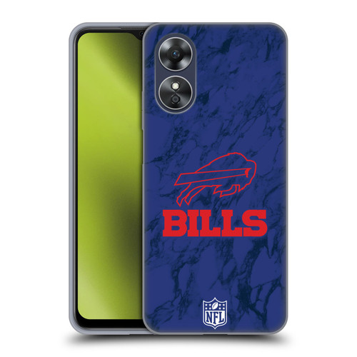 NFL Buffalo Bills Graphics Coloured Marble Soft Gel Case for OPPO A17