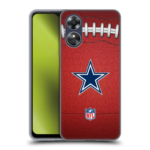 NFL Dallas Cowboys Graphics Football Soft Gel Case for OPPO A17