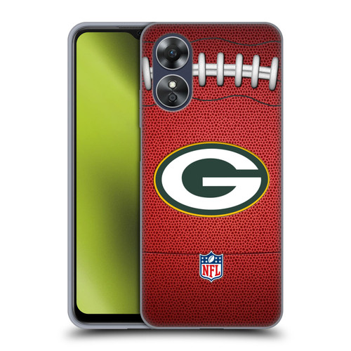 NFL Green Bay Packers Graphics Football Soft Gel Case for OPPO A17