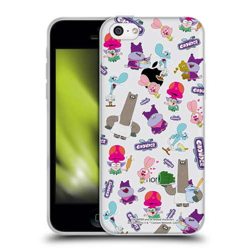 Chowder: Animated Series Graphics Pattern Soft Gel Case for Apple iPhone 5c