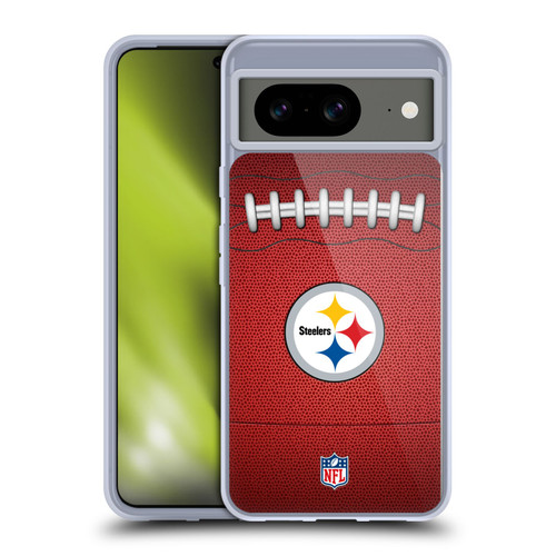 NFL Pittsburgh Steelers Graphics Football Soft Gel Case for Google Pixel 8 NFL Pittsburgh Steelers Graphics Football Soft Gel Case for Google Pixel 8