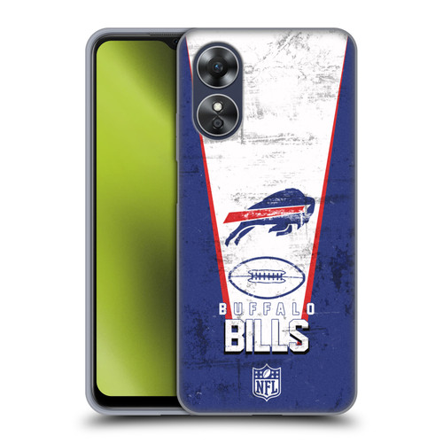 NFL Buffalo Bills Logo Art Banner Soft Gel Case for OPPO A17