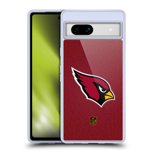 NFL Arizona Cardinals Logo Football Soft Gel Case for Google Pixel 7a