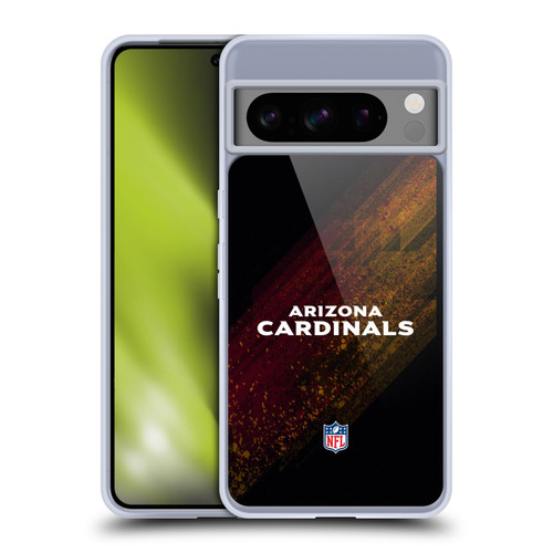 NFL Arizona Cardinals Logo Blur Soft Gel Case for Google Pixel 8 Pro