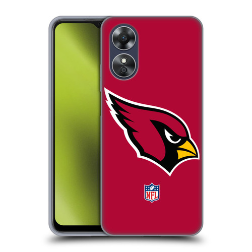 NFL Arizona Cardinals Logo Plain Soft Gel Case for OPPO A17
