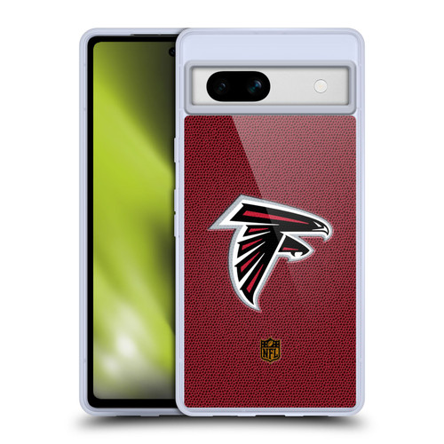 NFL Atlanta Falcons Logo Football Soft Gel Case for Google Pixel 7a
