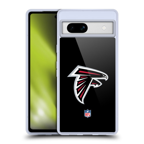NFL Atlanta Falcons Logo Plain Soft Gel Case for Google Pixel 7a