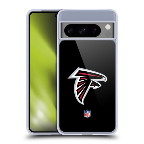 NFL Atlanta Falcons Logo Plain Soft Gel Case for Google Pixel 8 Pro