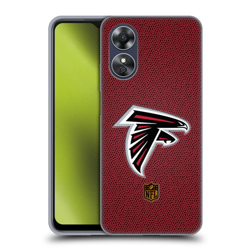 NFL Atlanta Falcons Logo Football Soft Gel Case for OPPO A17