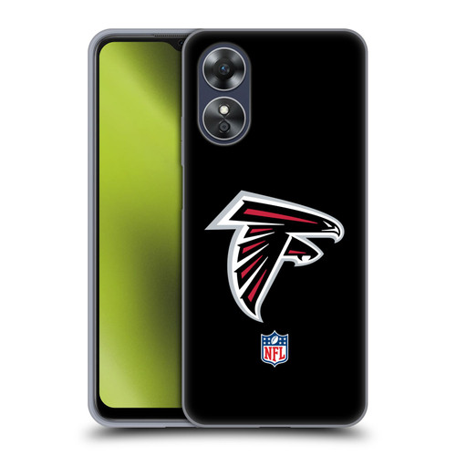 NFL Atlanta Falcons Logo Plain Soft Gel Case for OPPO A17