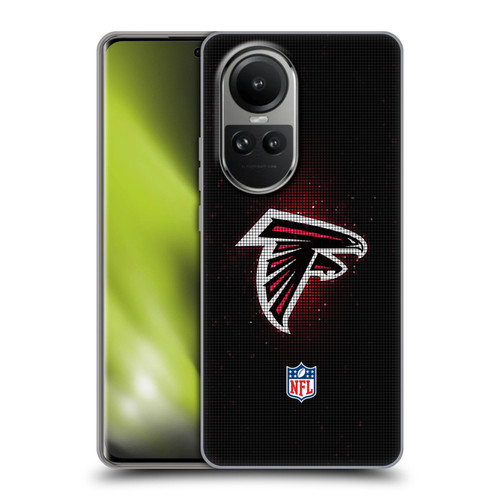 NFL Atlanta Falcons Artwork LED Soft Gel Case for OPPO Reno10 5G / Reno10 Pro 5G