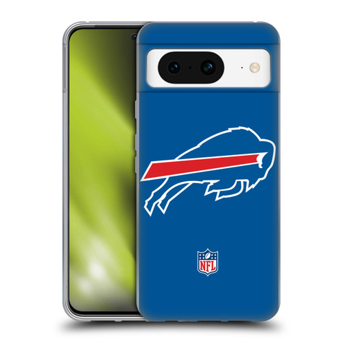 NFL Buffalo Bills Logo Plain Soft Gel Case for Google Pixel 8